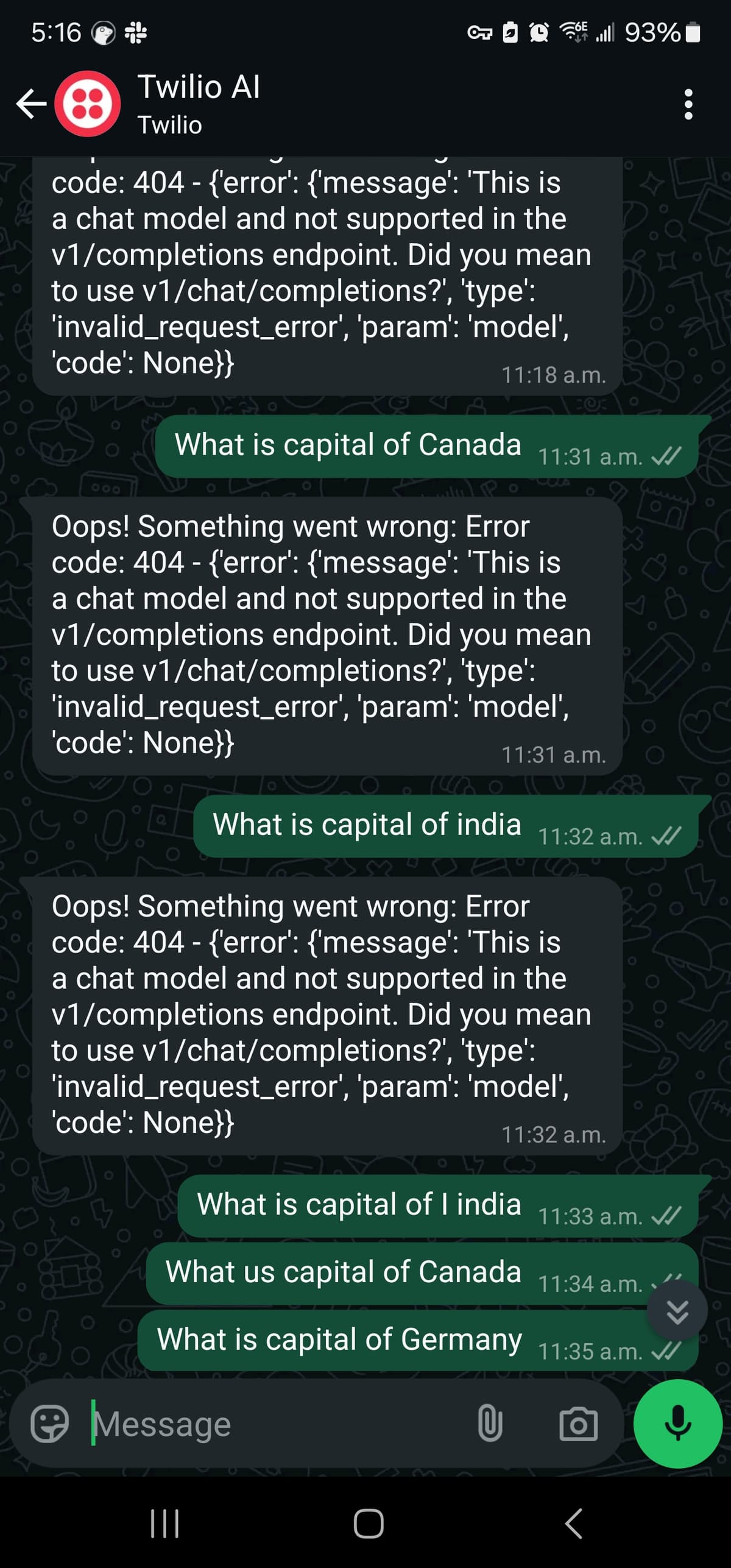 Error